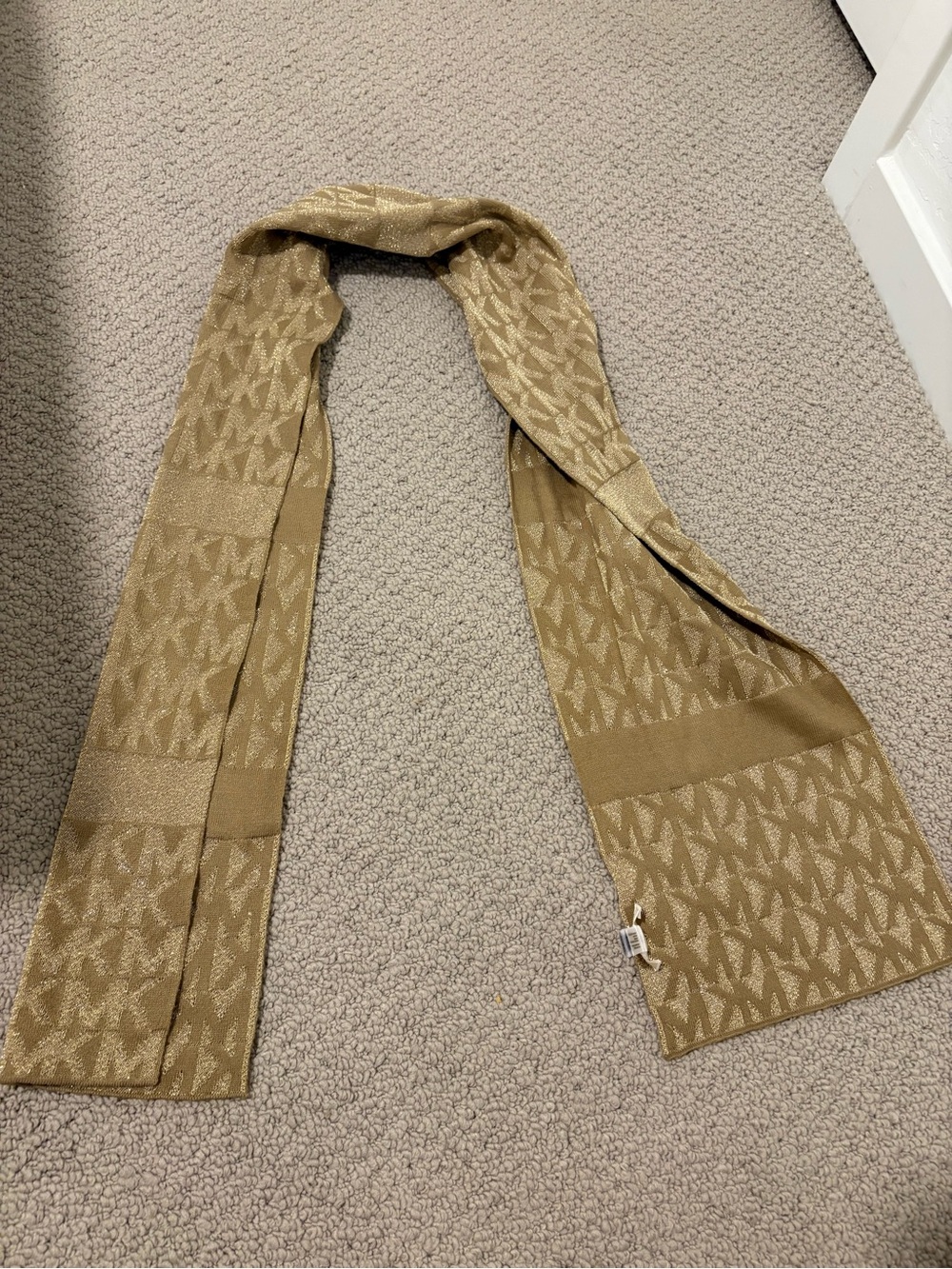 Michael Kors Gold Scarf